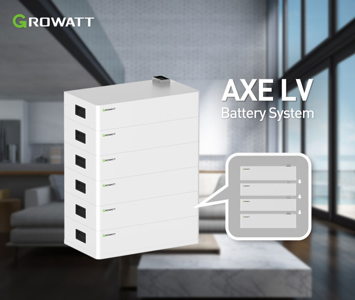 Growatt unveils AXE LV battery system to empower off-grid solar energy storage